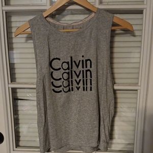 Calvin Klein Gray Women's Tank Top